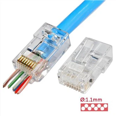 Cat6 passe par le connecteur RJ45