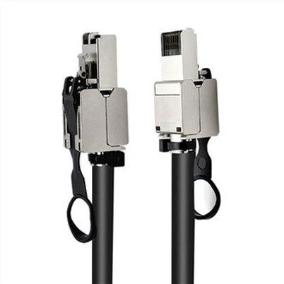 Cordon de câblage du pic Cat8