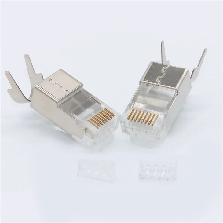 Plume de serrage de queue Cat7 blindé RJ45