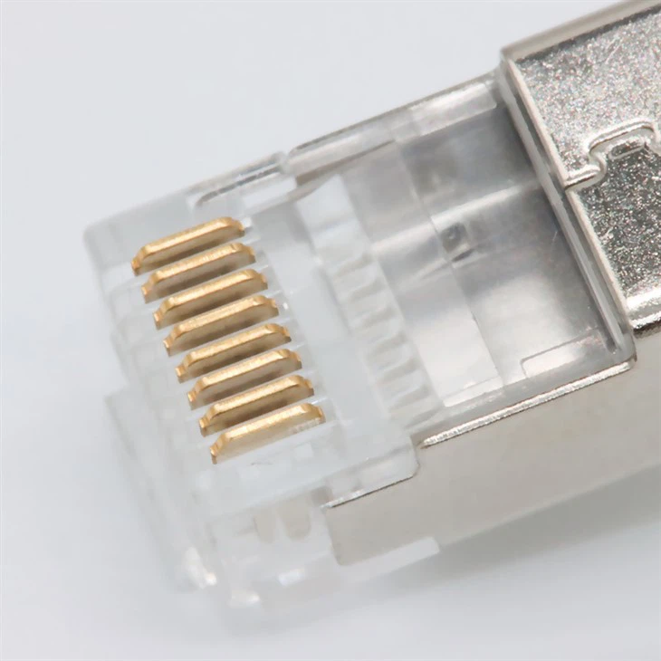 Tail Clamp CAT7 Shielded RJ45 Plug