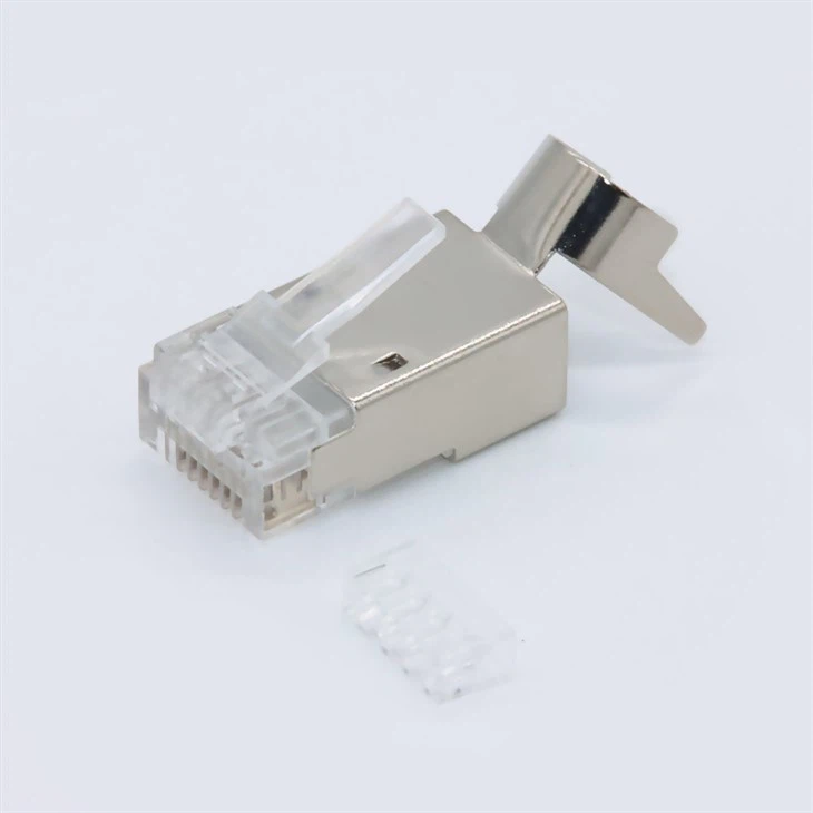 Tail Clamp CAT7 Shielded RJ45 Plug