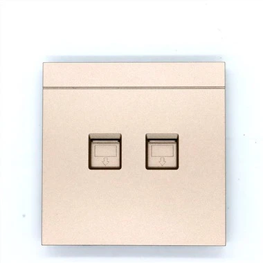 2-Or Port 86 Type Façade Plaque Murale Socket Switch Board