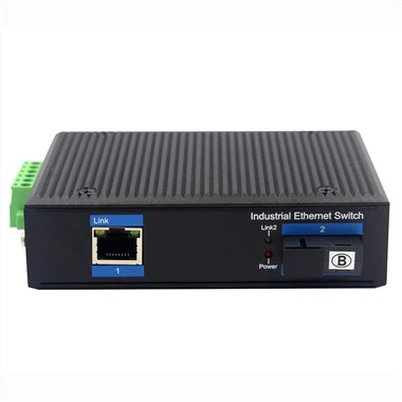 Commutateur Ethernet industriel RD11F 100Base FX vers TX