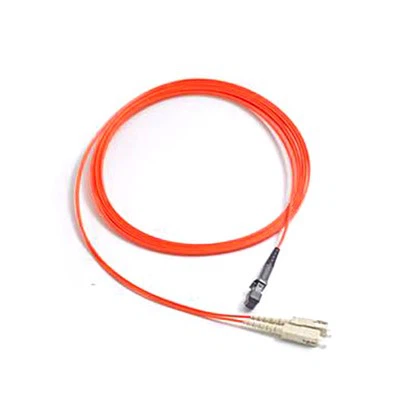 Dual-core 50/125 Fibre de queue OM2 Grade SC Cordon de patch à fibre optique SC Grade SC