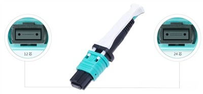 Connecteurs à fibre optique: MT, MTRJ, MPO et MTP