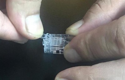 Expérience de test des connecteurs RJ45