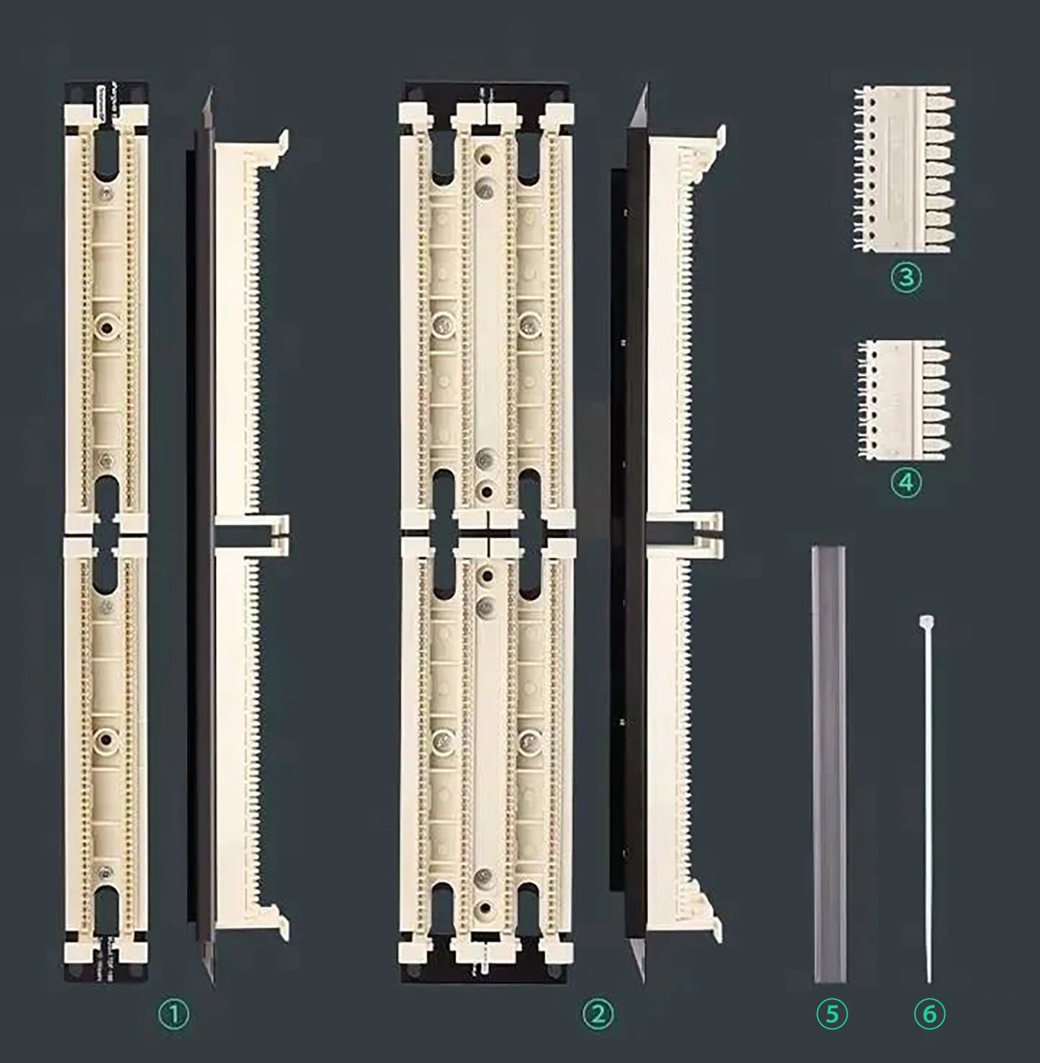 The most commonly used voice patch panels are the 100-pair type, which come in configurations of 25-pair, 50-pair, 100-pair, and 200-pair. The 110 voice patch panel is mainly used for terminating, installing, and managing voice cables in wiring rooms and equipment rooms. The most commonly used voice patch panels are the 100-pair type, which come in configurations of 25-pair, 50-pair, 100-pair, and 200-pair. The 110 voice patch panel is mainly used for terminating, installing, and managing voice cables in wiring rooms and equipment rooms.