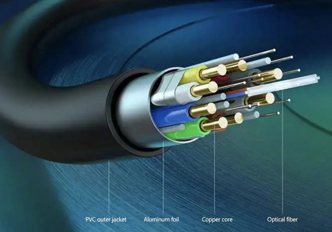 The structure of Fiber-optic DisplayPort Cables The structure of Fiber-optic DisplayPort Cables