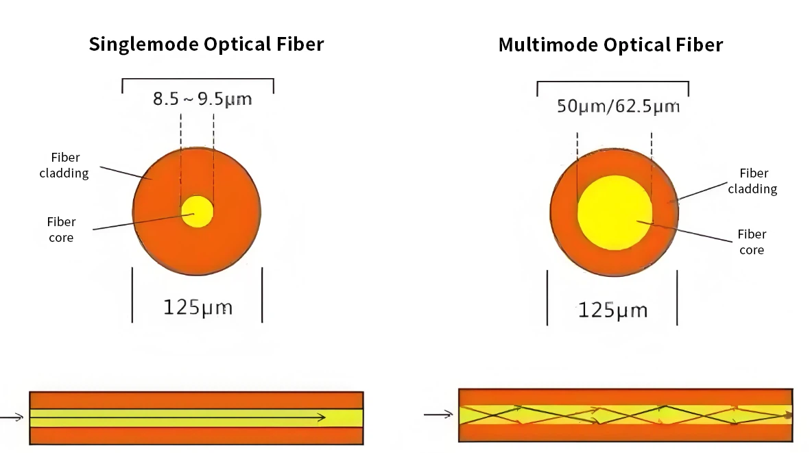 Optical fibers are mainly divided into two categories: single-mode fiber and multi-mode fiber.Here's a detailed breakdown of how they compare. Optical fibers are mainly divided into two categories: single-mode fiber and multi-mode fiber.Here's a detailed breakdown of how they compare.