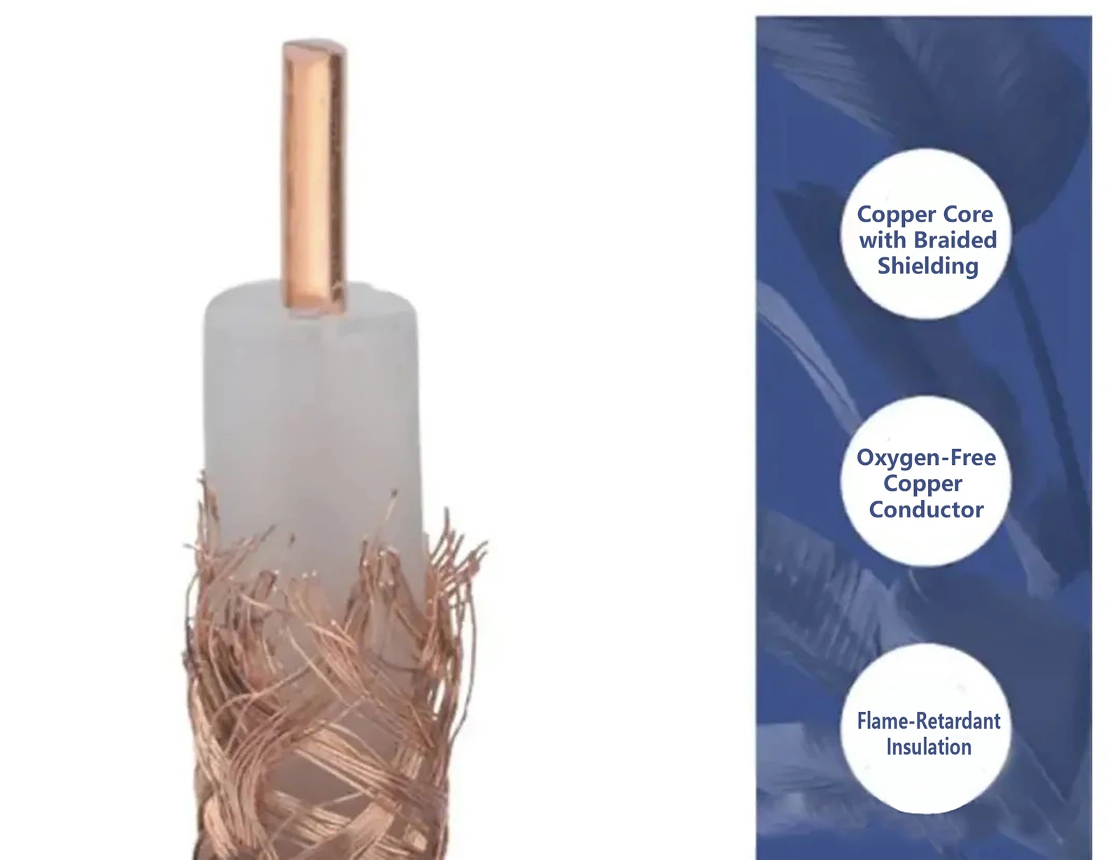 Oxygen-Free Copper's advantages make it the preferred core material for sensitive signal transmission. China's national Ethernet cable standards now recommend OFC, though its complex manufacturing process results in higher costs. Oxygen-Free Copper's advantages make it the preferred core material for sensitive signal transmission. China's national Ethernet cable standards now recommend OFC, though its complex manufacturing process results in higher costs.