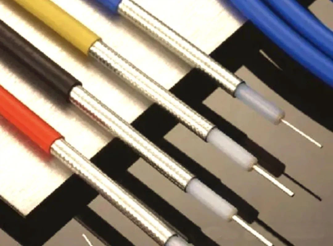 An alternative approach employs surface-treated tinned copper braiding, which enhances mechanical strength while maintaining full shielding effectiveness, making it viable for baseband video transmission applications. An alternative approach employs surface-treated tinned copper braiding, which enhances mechanical strength while maintaining full shielding effectiveness, making it viable for baseband video transmission applications.