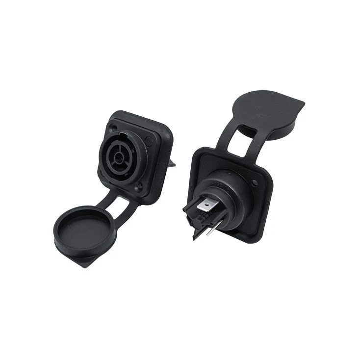 Connecteur de prise d'alimentation du périphérique de corent Lockable 3-