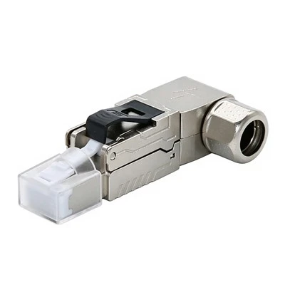 Prise RJ45 coudée sans outil