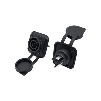 Connecteur de prise d'alimentation du périphérique de corent Lockable 3-