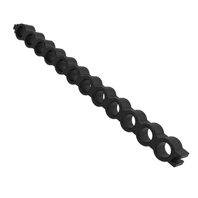 Φ8mm Network Cable Combs / lissers / organisateurs 12- Trou pour les armoires / racks de centre de données,